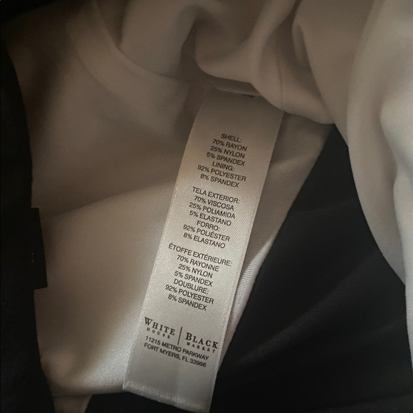 WHBM size 4 color blocked dress - Picture 8 of 8